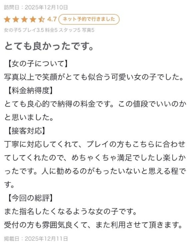 園田　りお【お礼写メ日記】